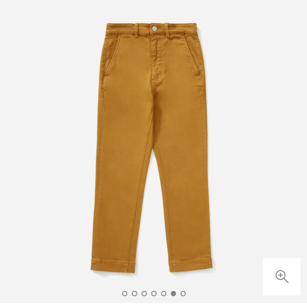 Everlane  Slim Leg Crop Pant

In brass color